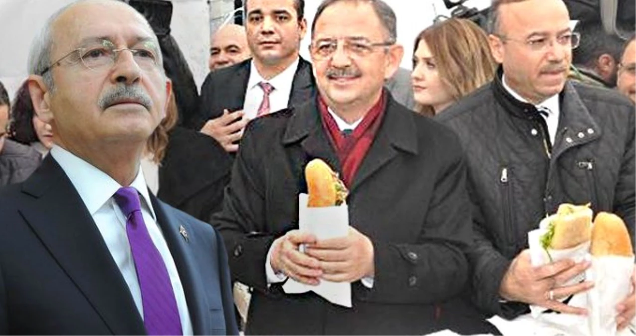 Özhaseki, Kılıçdaroğlu\'ndan Kazandığı Tazminatla Ankara\'da Vatandaşlara Döner Dağıttı
