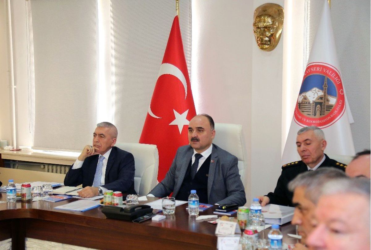 Seçim Güvenliği Toplantısı Vali Günaydın Başkanlığı\'nda Yapıldı