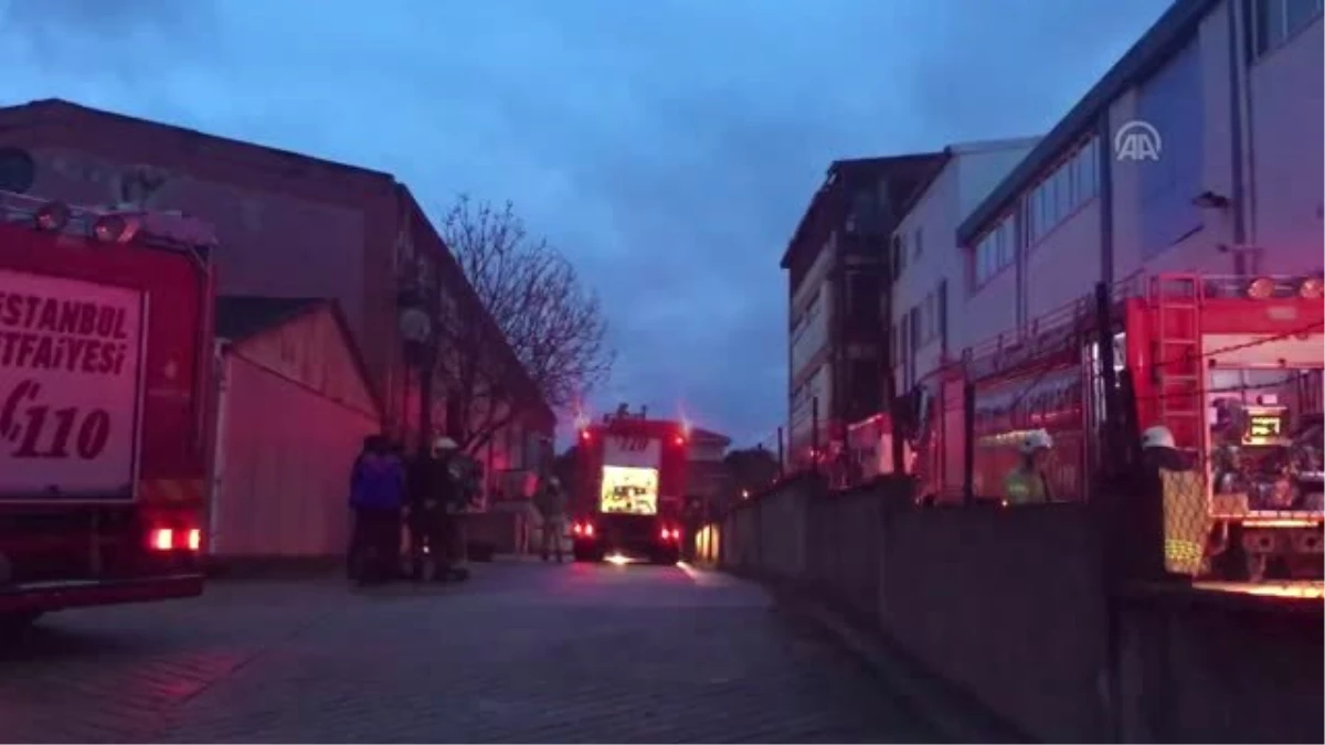 Tuzla\'da Fabrika Yangını - İstanbul