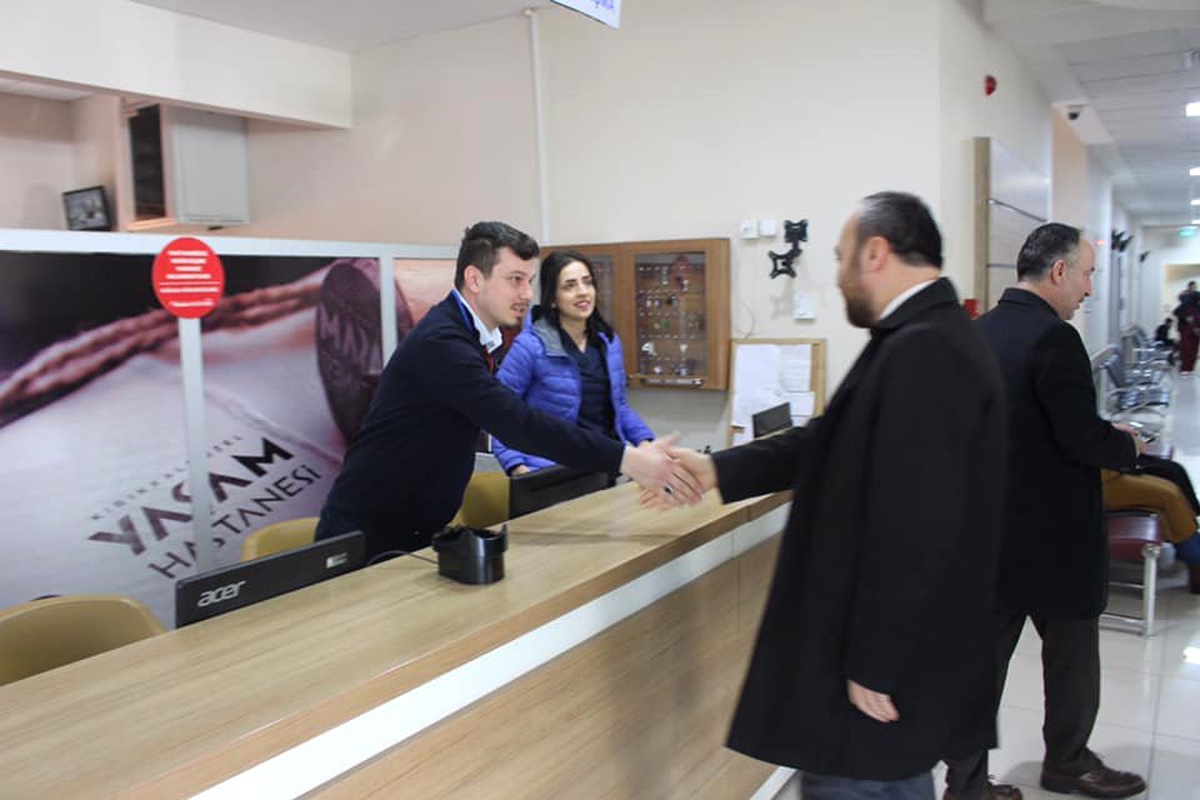 Yaşam Hastanesi\'ne Ziyaret
