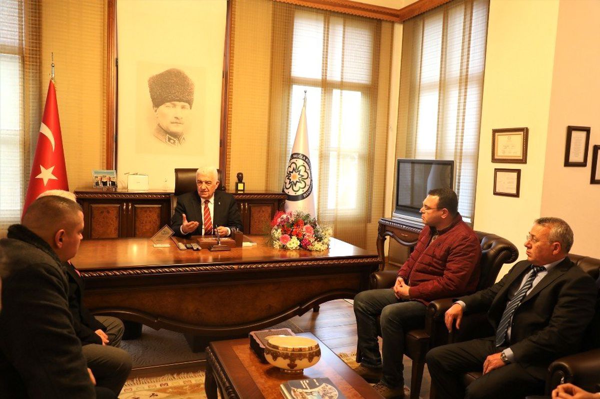 Yolcu Taşımacılığı Firmalarından Başkan Gürün\'e Teşekkür Ziyareti