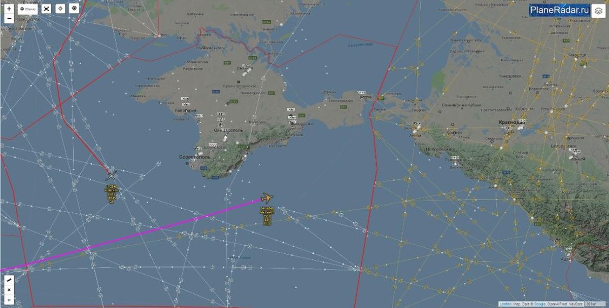 ABD İha\'ları Rus Sınırlarında Görüldü