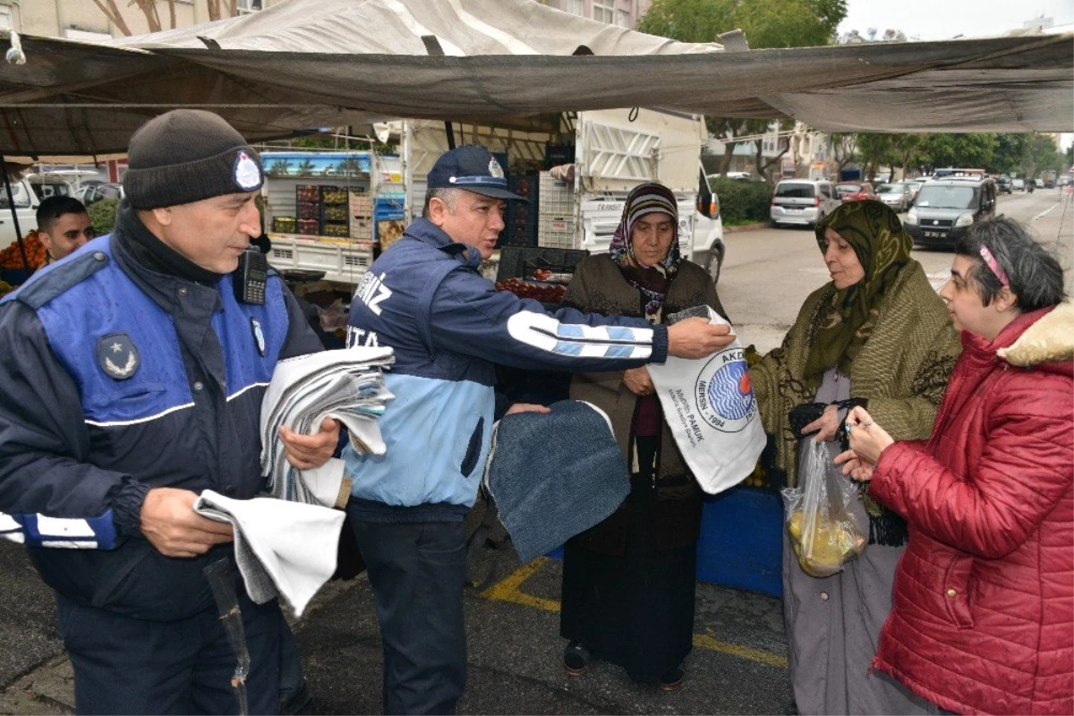 Akdeniz Belediyesi, Vatandaşa Bez Torba Dağıttı