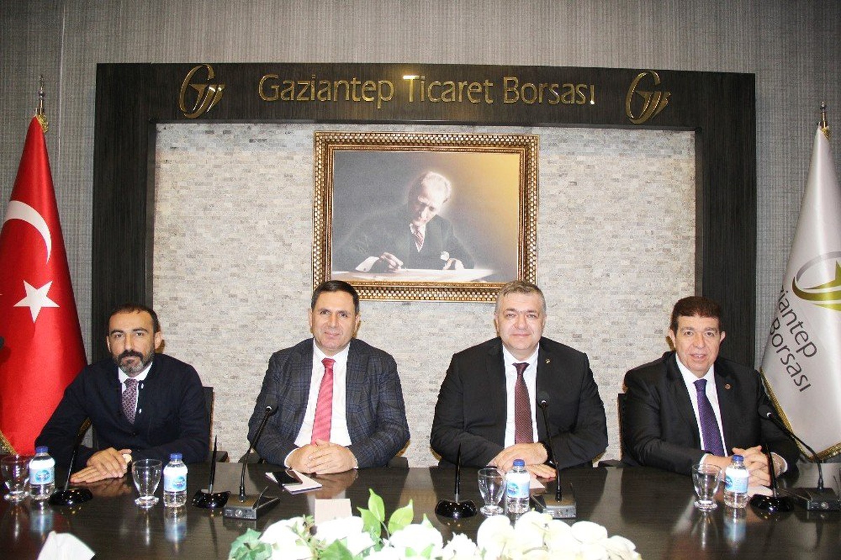 Antep Fıstığı Sektör Temsilcileri Gtb\'de Bir Araya Geldi