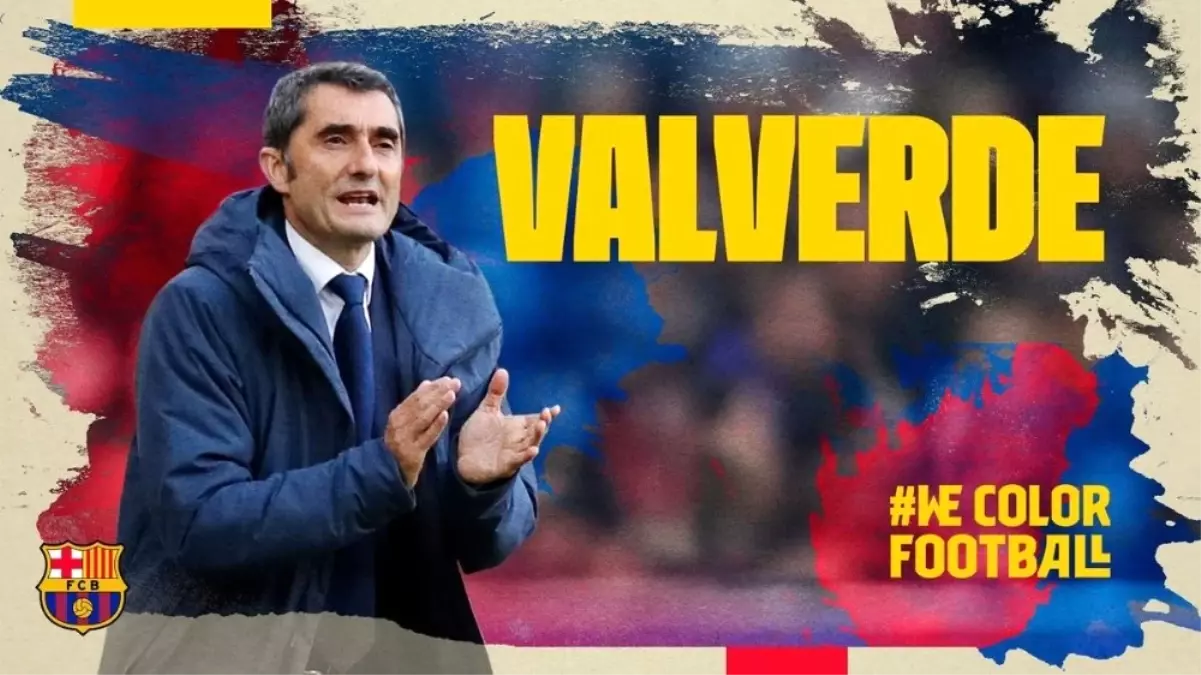 Barcelona Valverde\'nin Sözleşmesini Uzattı