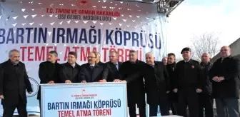 Bartın Irmağı Köprüsü Temel Atma Töreni Gerçekleştirildi