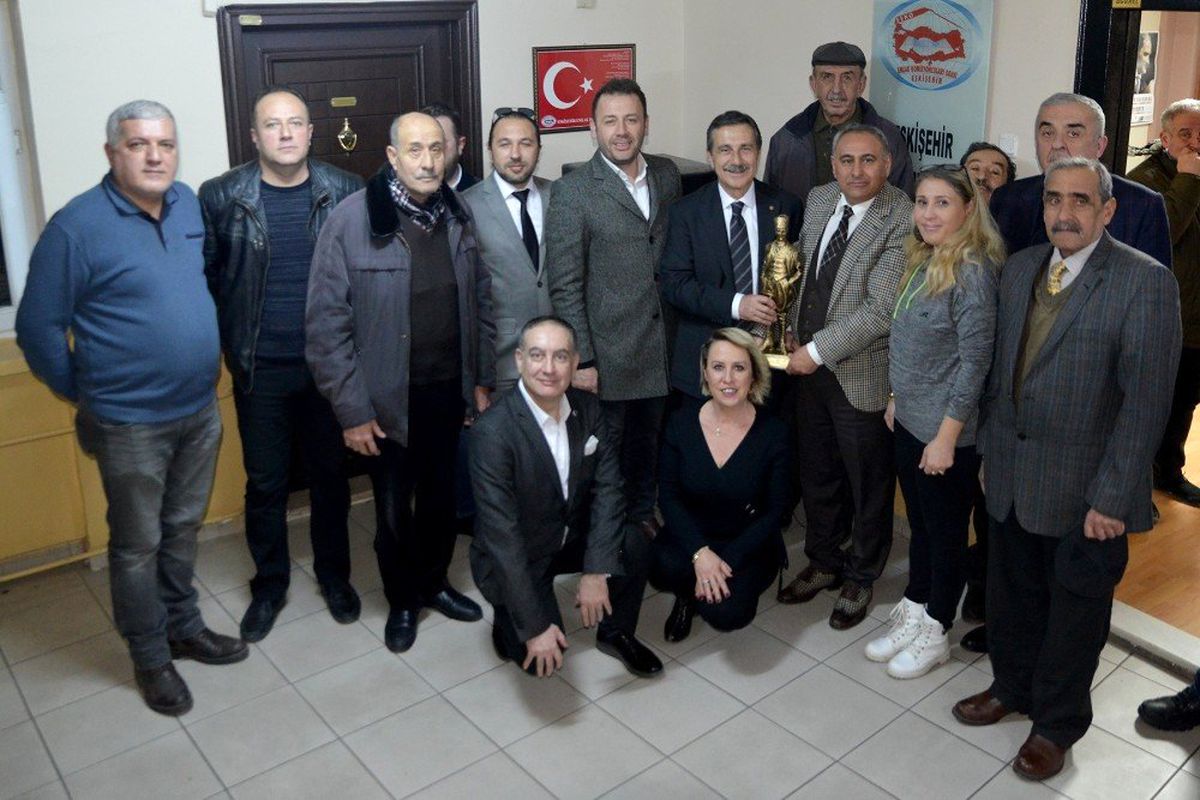 Başkan Ataç Emlakçılar ile Görüştü