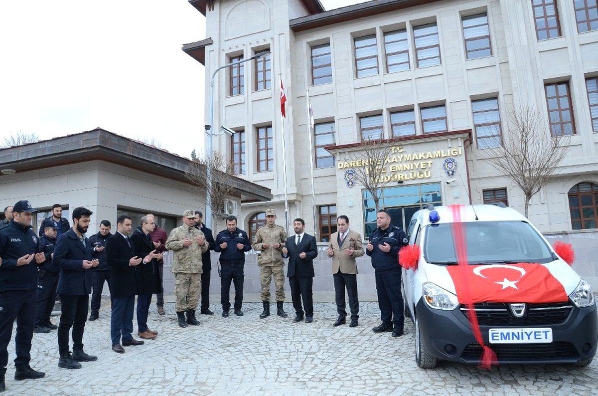Darende İlçe Emniyet Müdürlüğüne Yeni Araç