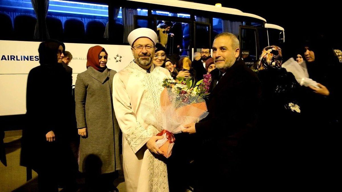Diyanet İşleri Başkanı Prof. Dr. Ali Erbaş Erzincan\'a Geldi