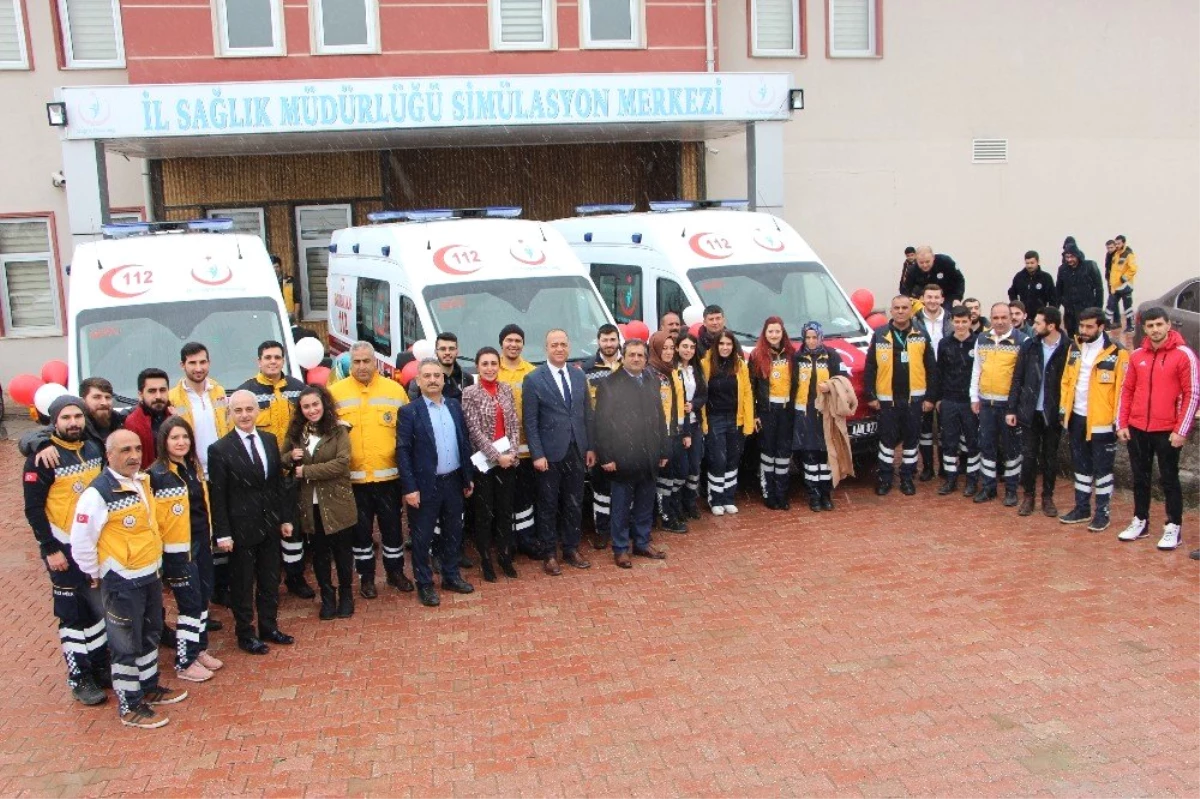 Elazığ\'da Ambulans Sayısı 62 Oldu