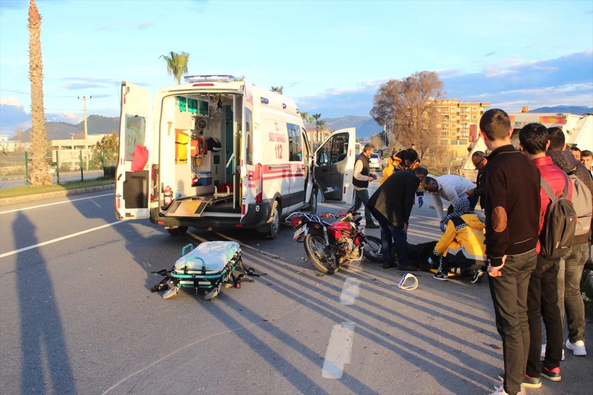 Gazipaşa\'da Trafik Kazası: 1 Yaralı