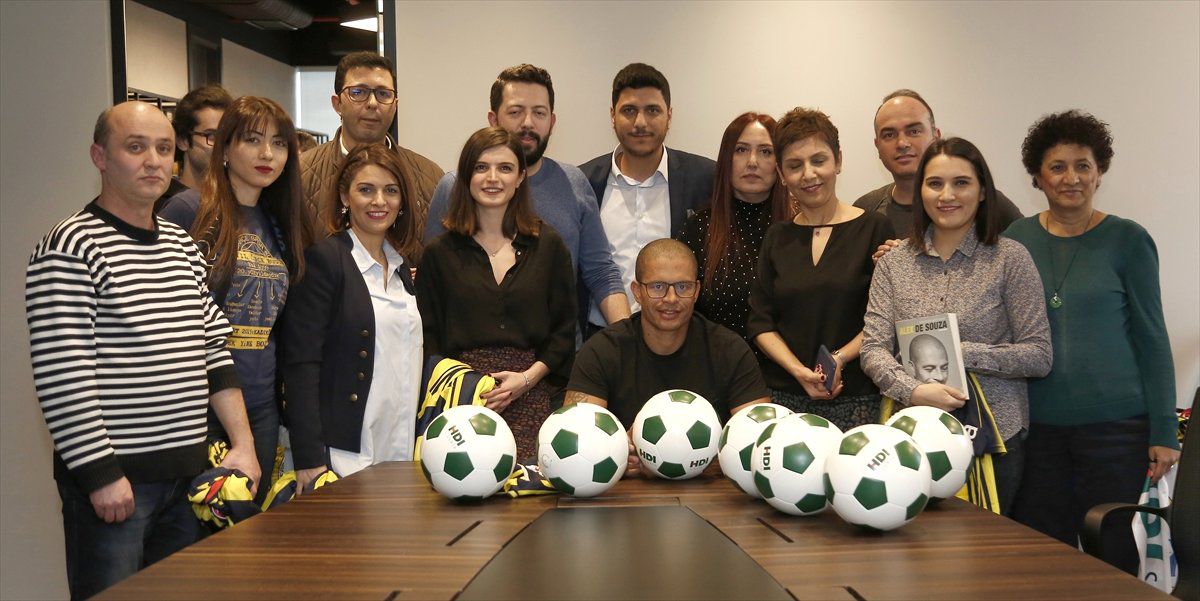 Hdı Sigorta Alex de Souza\'yı İstanbul\'da Ağırladı