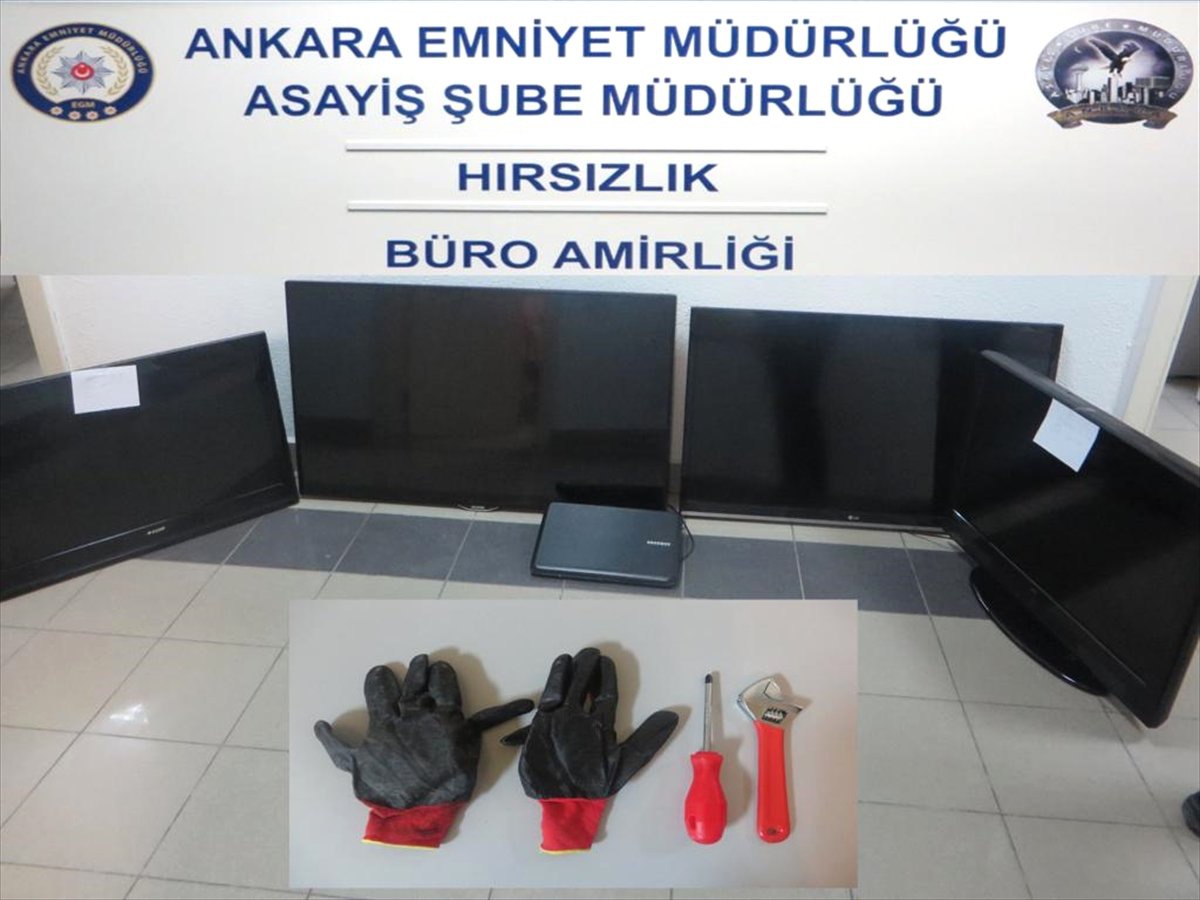 Hırsızlık Zanlılarını Güvenlik Kamerası Kayıtları Ele Verdi