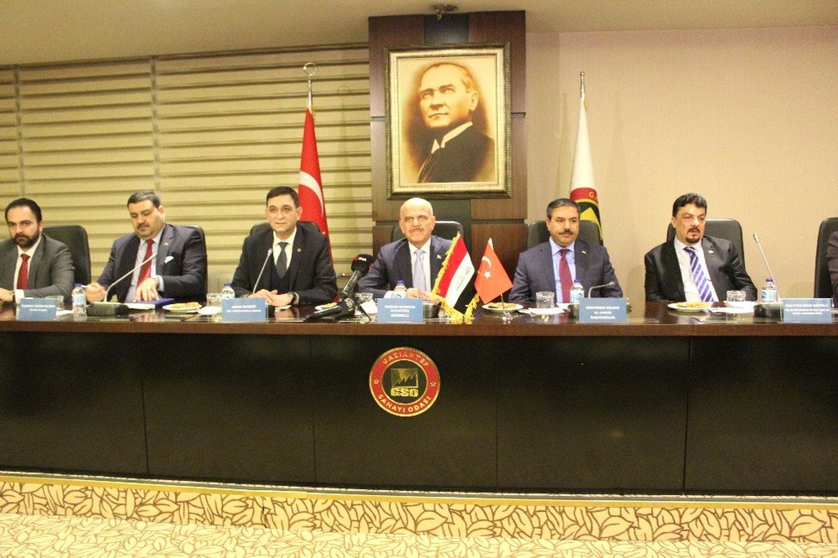 Irak Ankara Büyükelçisi, Gso\'da Sanayicilerle Bir Araya Geldi