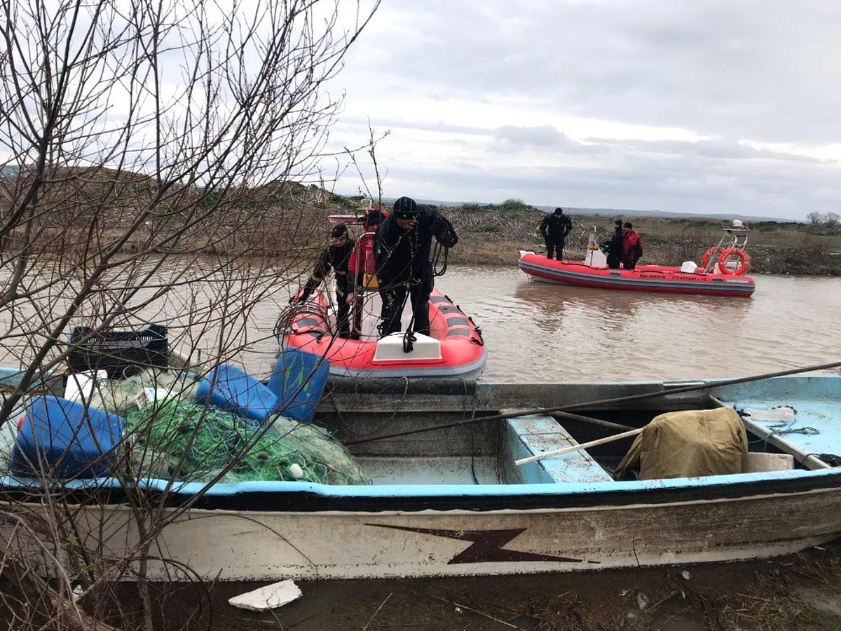 Kayıp Balıkçının Teknesine Ulaşıldı