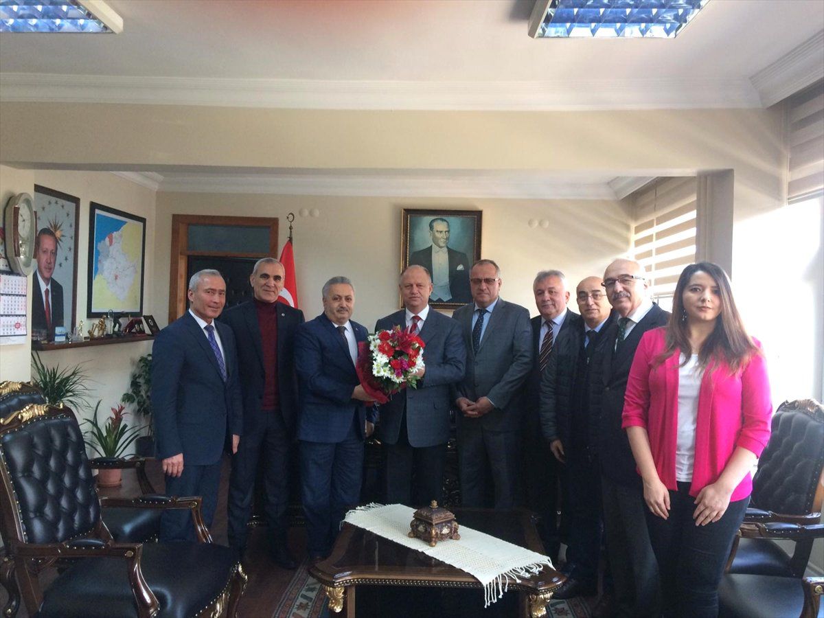 Kaymakam Çorumluoğlu\'na Ziyaret