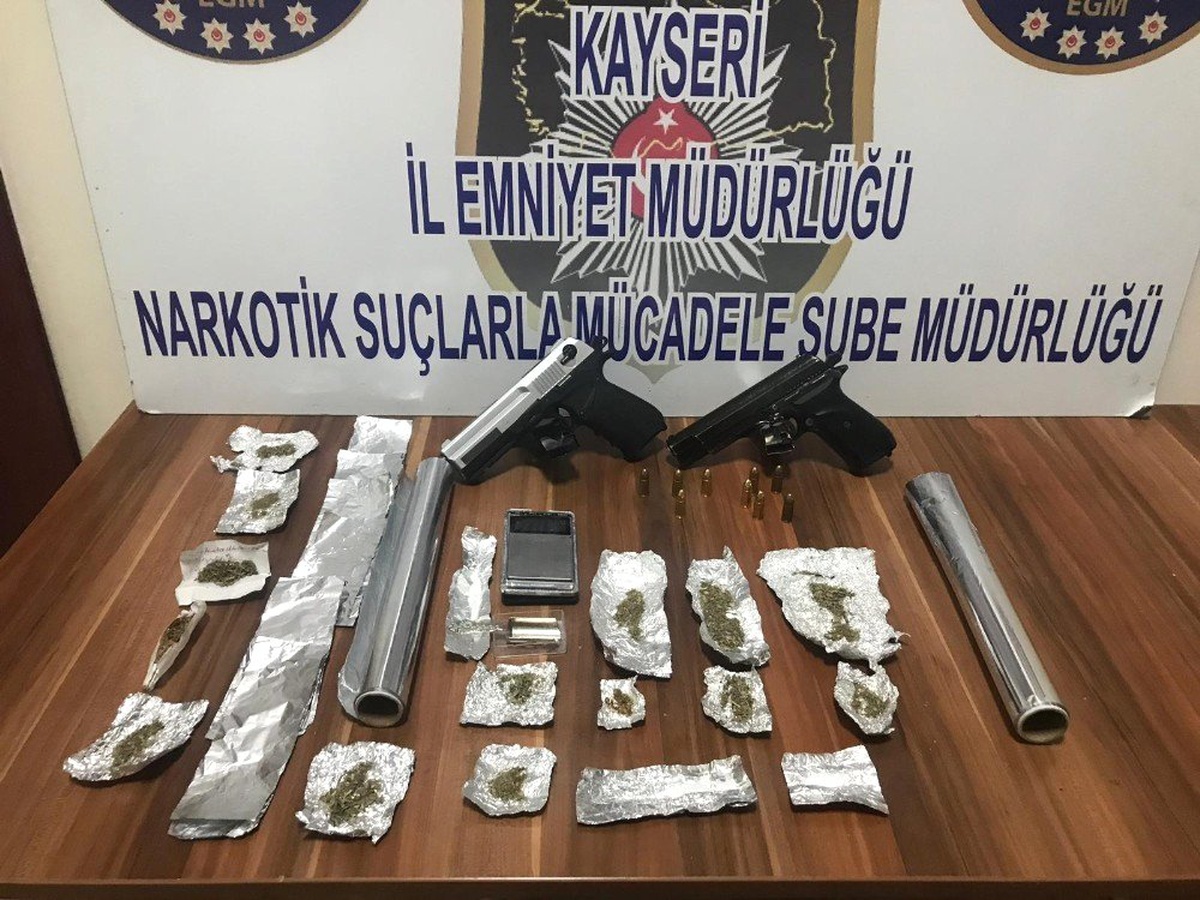 Kayseri\'de Uyuşturucu Operasyonu: 7 Gözaltı