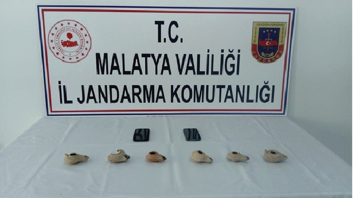 Malatya\'da Roma Dönemine Ait Tarihi Eserler Ele Geçirildi