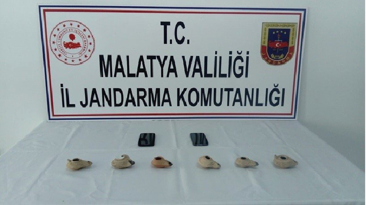 Malatya\'da Roma Dönemine Ait Tarihi Eserler Ele Geçirildi