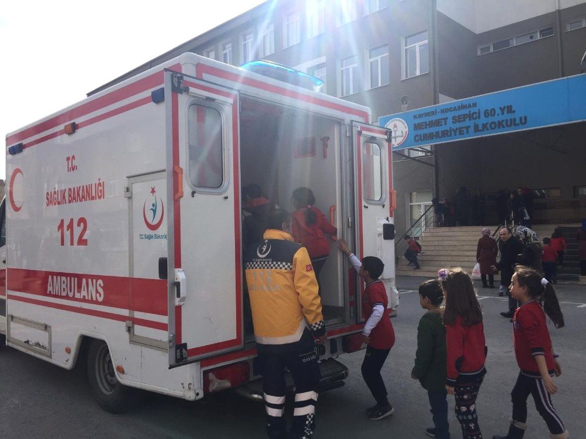 Öğrenciler 112\'yi Tanıdı