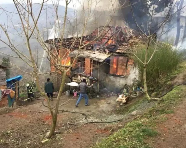 Ordu’da Ev Yangını Son Dakika