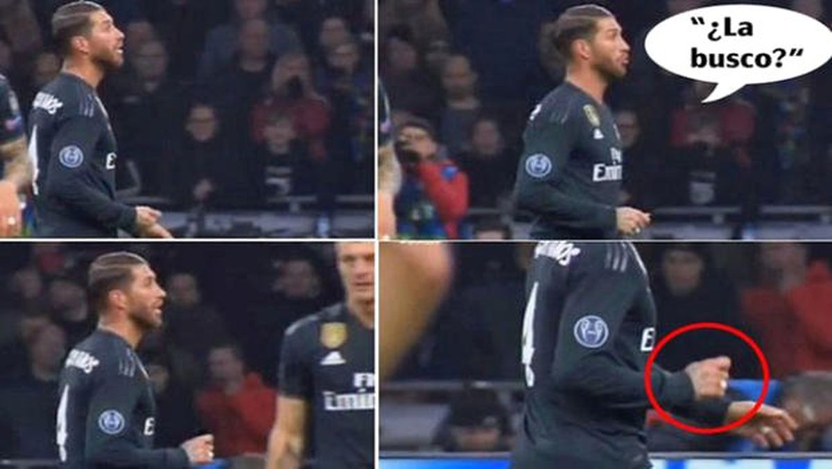 Ramos\'un "Olay" Hareketi Ortaya Çıktı