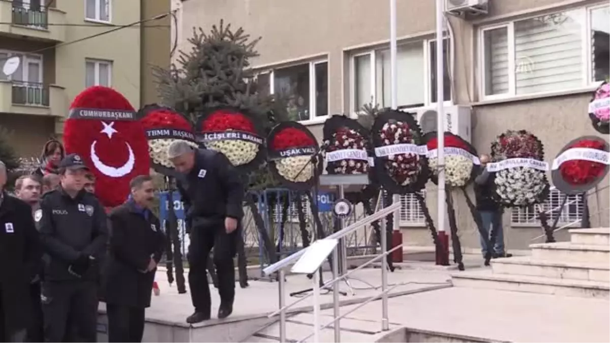 Şehit Polis Memuru Mehmet Aksoy İçin Tören Düzenlendi