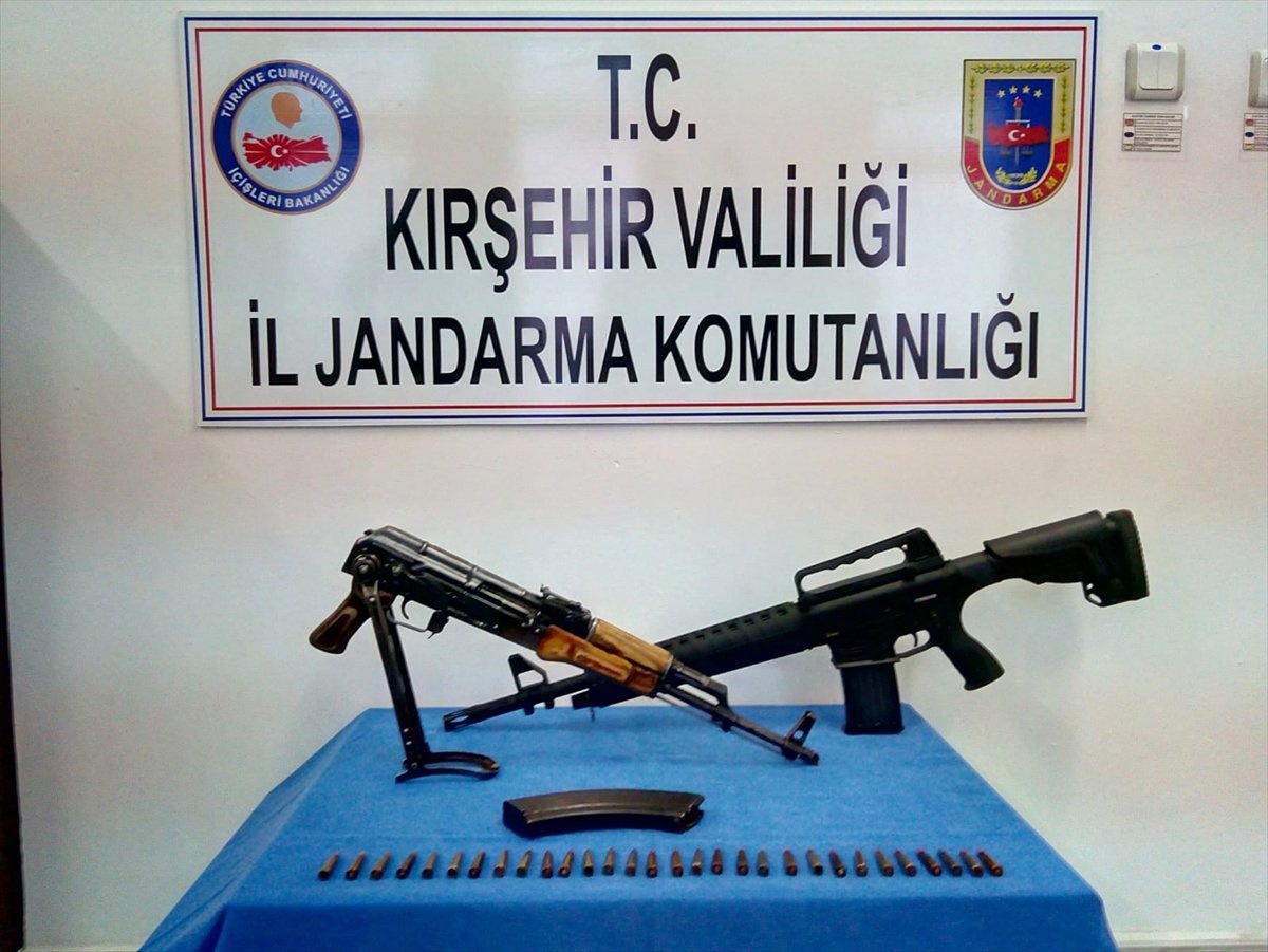 Uygulamada Kaçak 2 Tüfek ve Tabanca Ele Geçirildi
