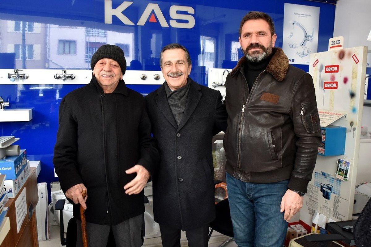 Başkan Ataç Esnafla Bir Araya Geldi