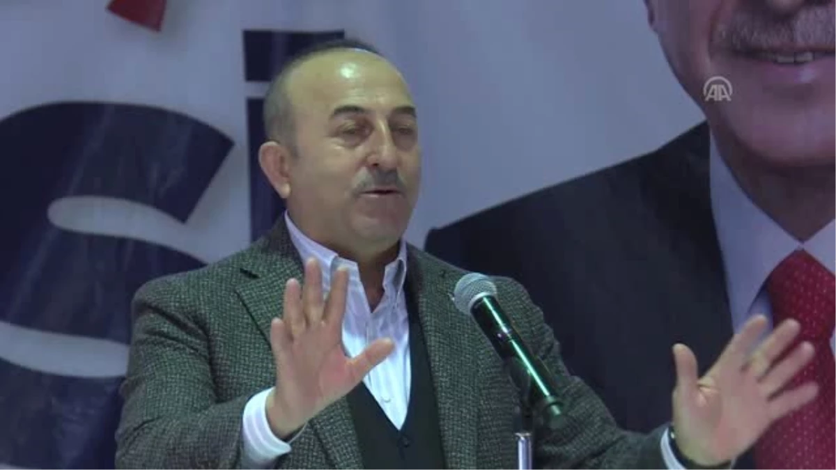 Çavuşoğlu: "Vatanını Milletini Seven İnsanlar ve Partiler Olarak Biz Gücümüzü Birleştirdik"