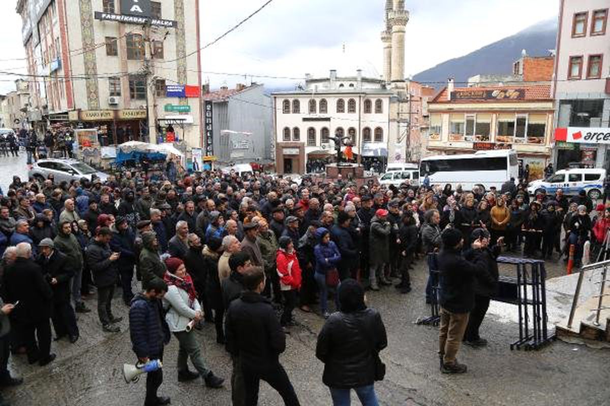 Cerattepe Olaylarının Yıl Dönümünde Basın Açıklaması