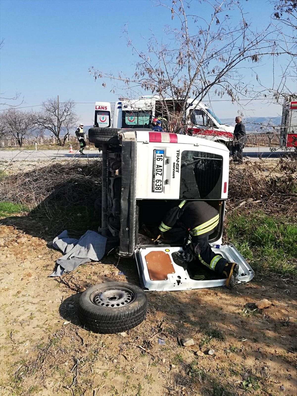 Denizli\'de Trafik Kazaları: 6 Yaralı