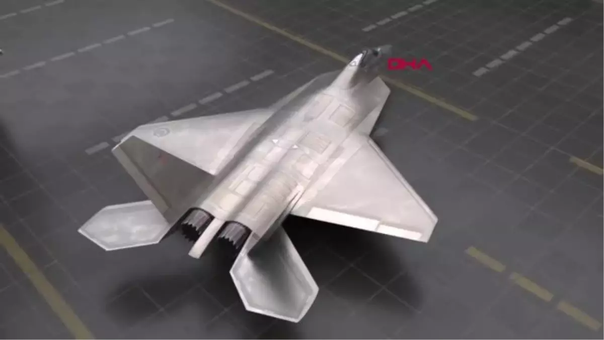 Milli Muharip Uçak Tf-X\'in Animasyon Görüntüleri Yayınlandı