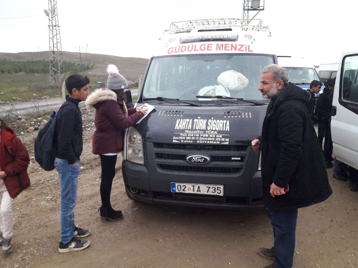Okul Servis Araçları Denetlendi