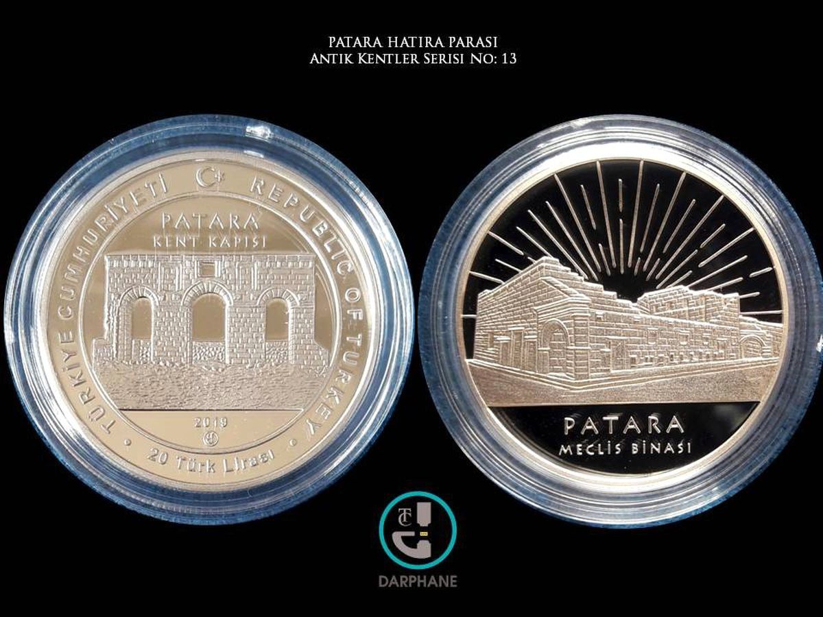 Patara Hatıra Parası Satışa Sunuldu