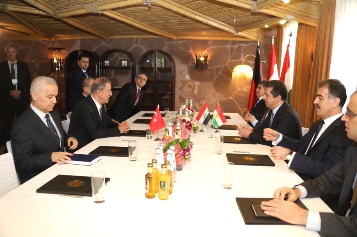 Savunma Bakanı Akar, Ikby Başbakan Adayı Barzani ile Görüştü