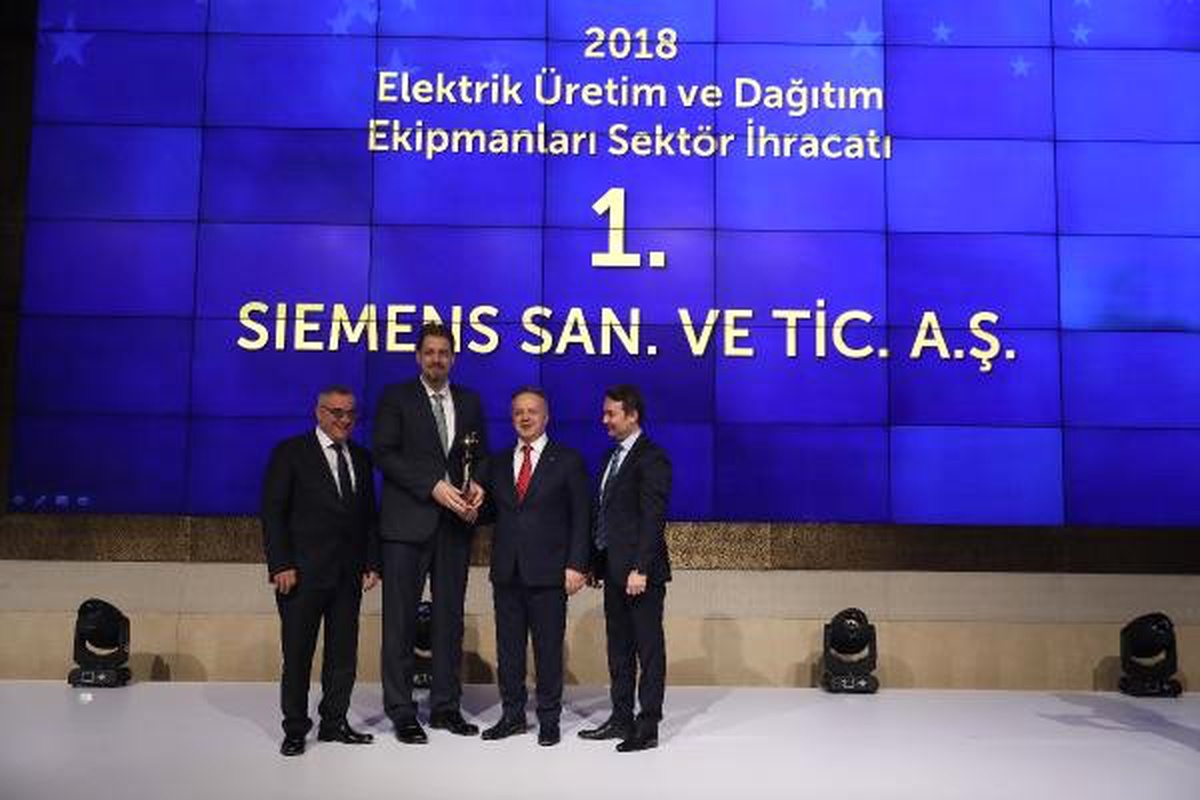 Siemens Türkiye, 2018 Yılında En Çok İhracat Yapan Firma Oldu