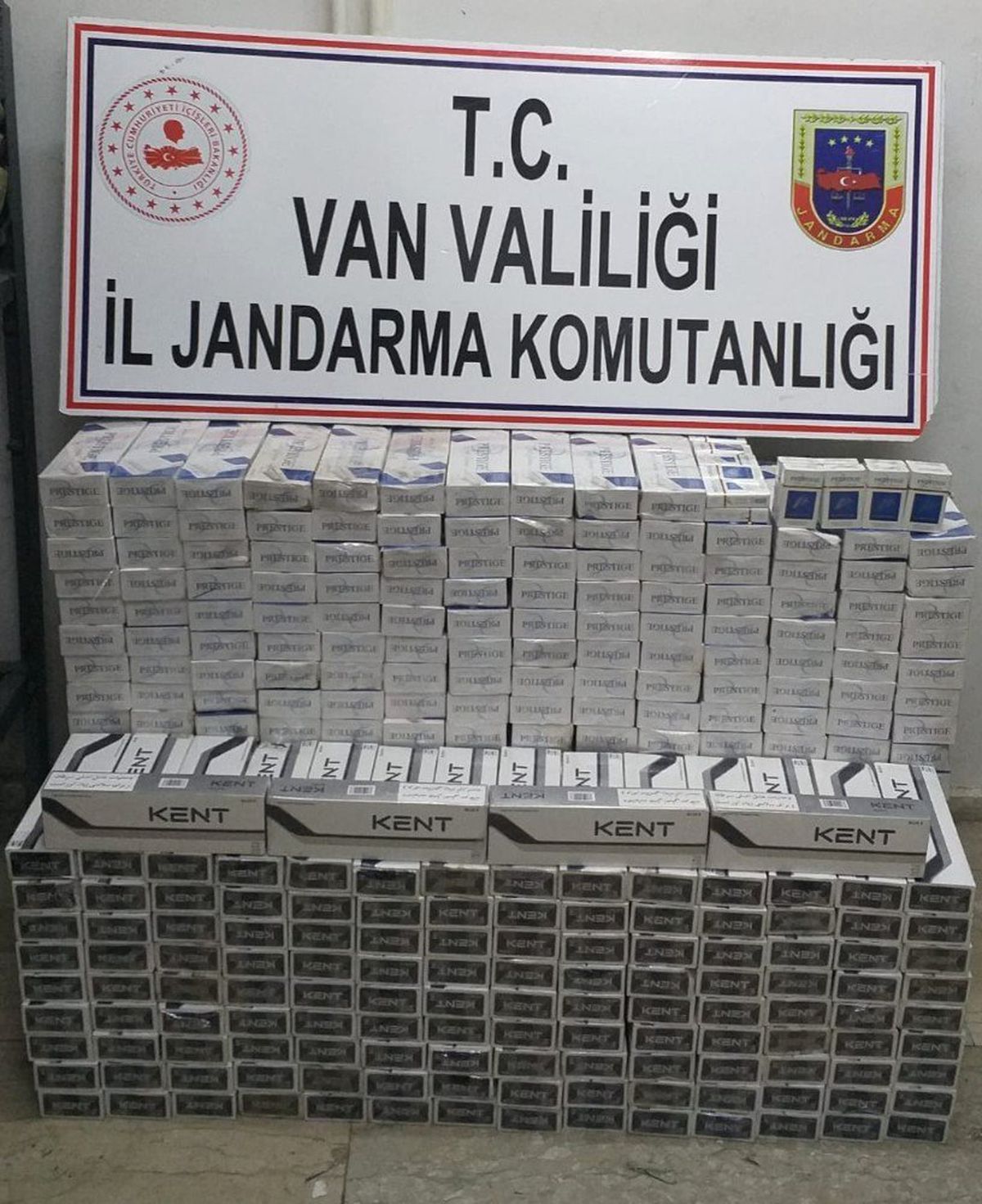Sınır Hattında Kaçak Sigara Operasyonu