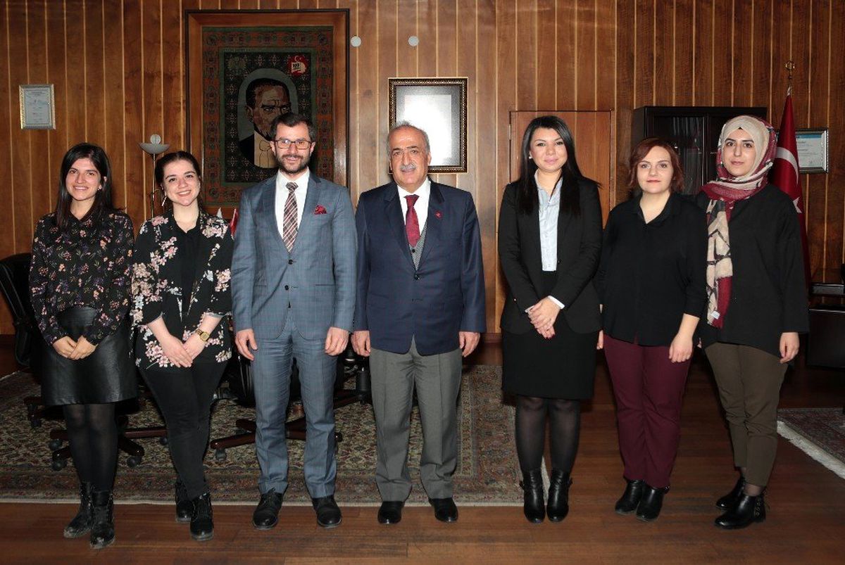 Ucim\'den Rektör Çomaklı\'ya Ziyaret