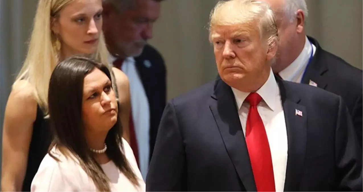 Beyaz Saray Sözcüsü Sarah Sanders, Sorguya Alındı