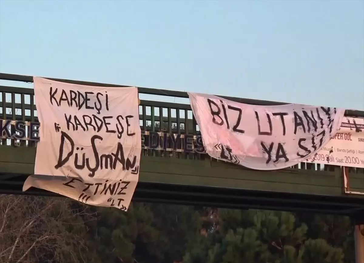 Bursaspor Taraftarından Protesto