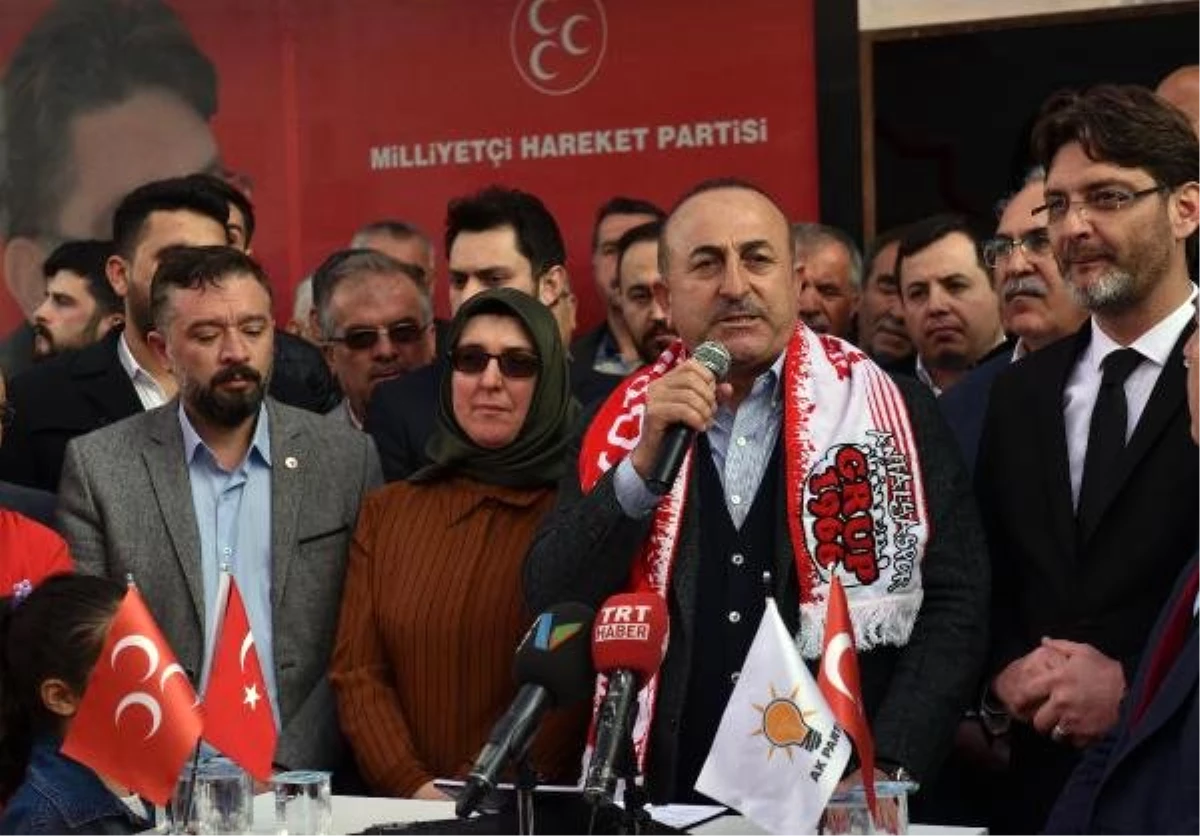 Çavuşoğlu: Kurdukları İttifakın İçinde PKK Var (4)