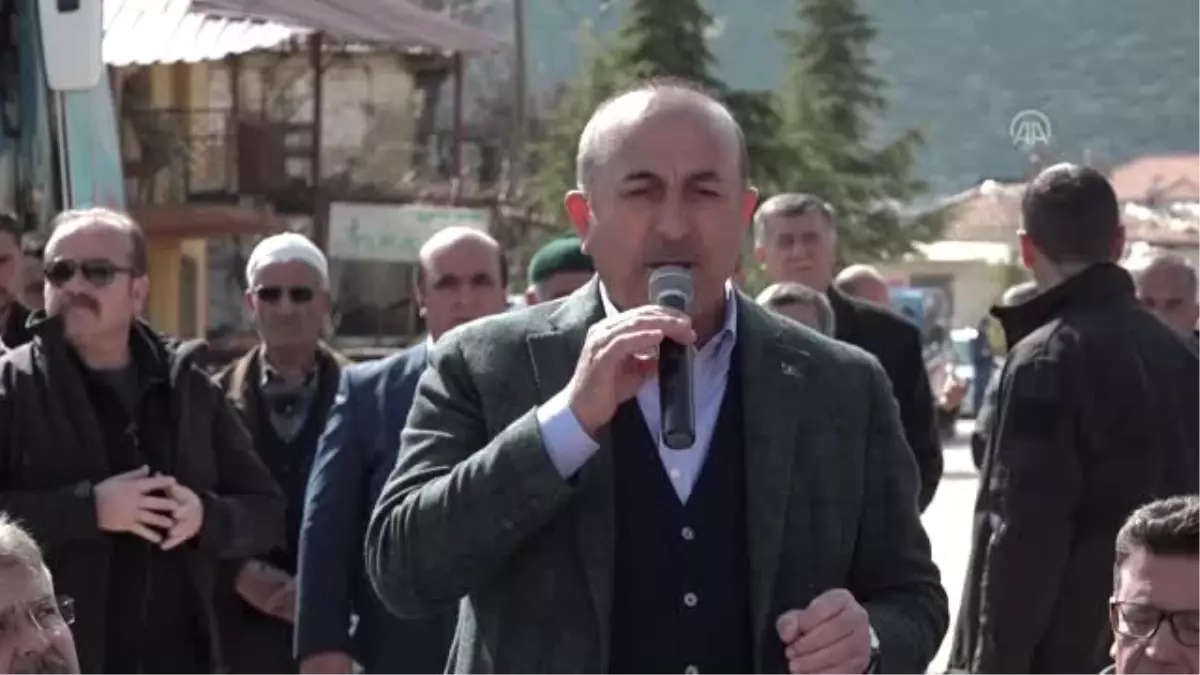 Çavuşoğlu: "Salur\'a da Kapalı Devre Sulama Sistemi Yapılacak"