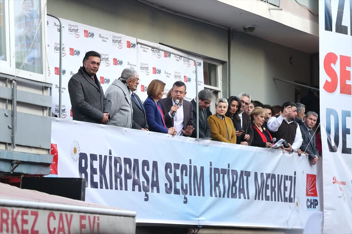 CHP Bekirpaşa Seçim İrtibat Bürosu Açılışı