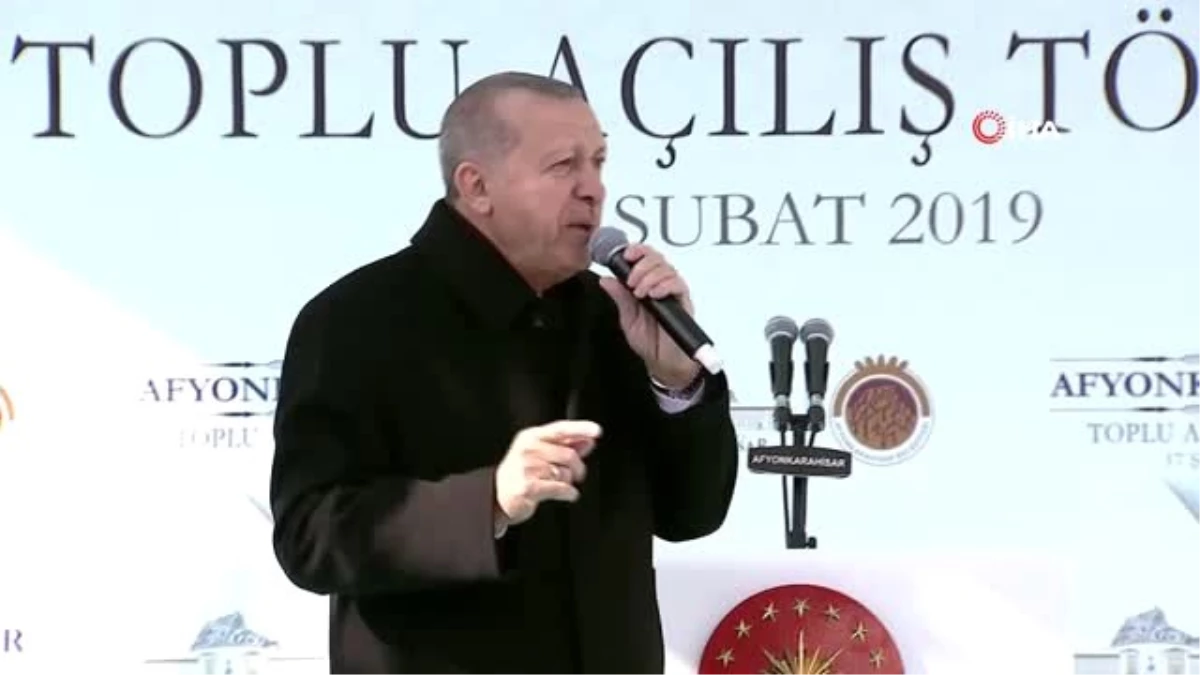 Cumhurbaşkanı Erdoğan: "Chp, Milletimizi PKK ile Tehdit Edenlerin Desteğine Bel Bağlamış Bir...