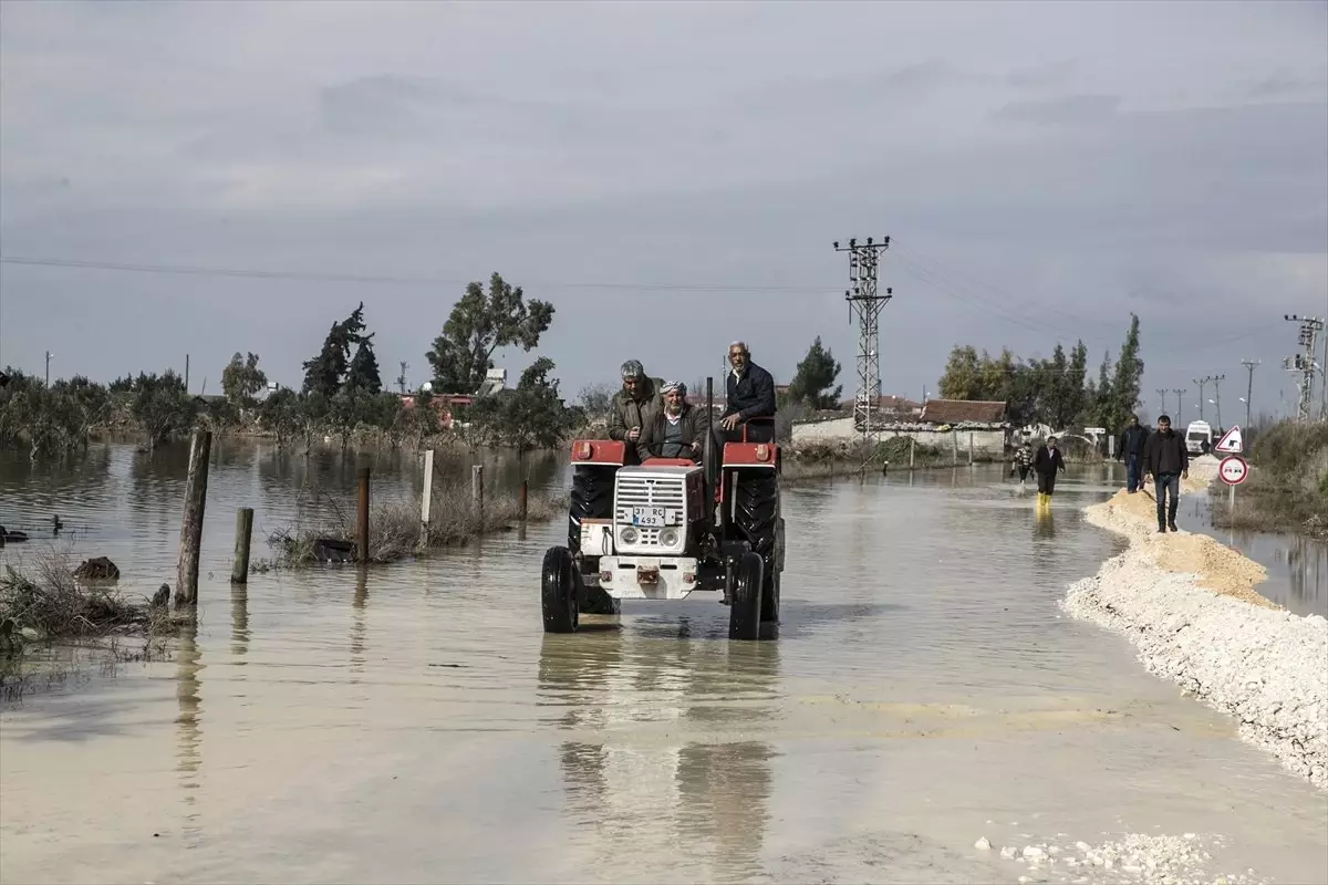 Hatay\'daki Sağanak