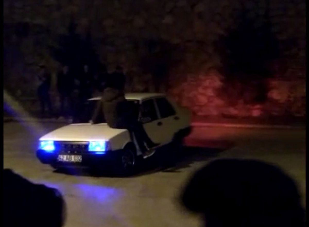 Konya\'da Drift Şovuna 15 Bin 30 Lira Ceza