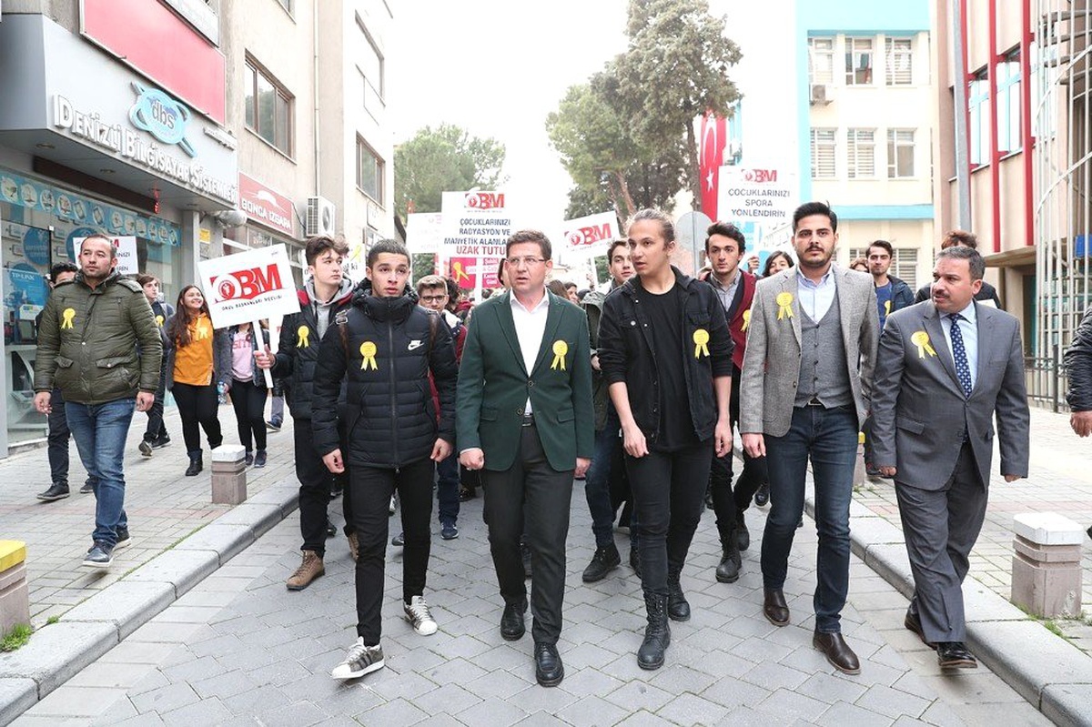 Merkezefendi Obm\'den Farkındalık Yürüyüşü