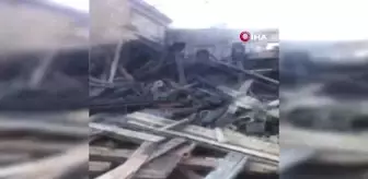 Mersin'de İnşaat İskelesi Çöktü: 4 Yaralı