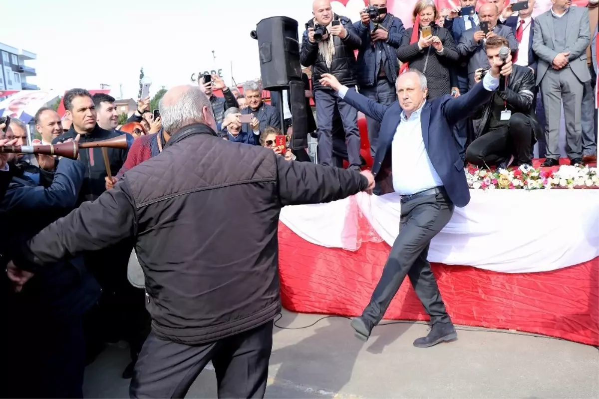 Muharrem İnce Samsun\'da Cigoş Oynadı